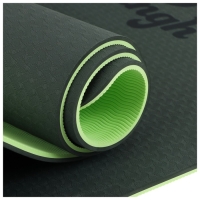 Коврик для йоги Sangh, 183×61×0,8 см, цвет тёмно-зелёный Коврик для йоги Sangh, 183×61×0,8 см, цвет тёмно-зелёный