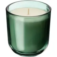 Ароматическая свеча Vitral, дубовый мох и пачули, зеленая