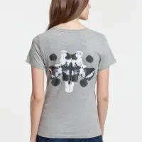 Футболка женская &laquo;Подсознательность&raquo;, серый меланж, размер S