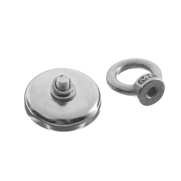 Магнит неодимовый Cartage с петлёй для авто, d 36 мм, сцепление 23 кг Магнит неодимовый Cartage с петлёй для авто, d 36 мм, сцепление 23 кг