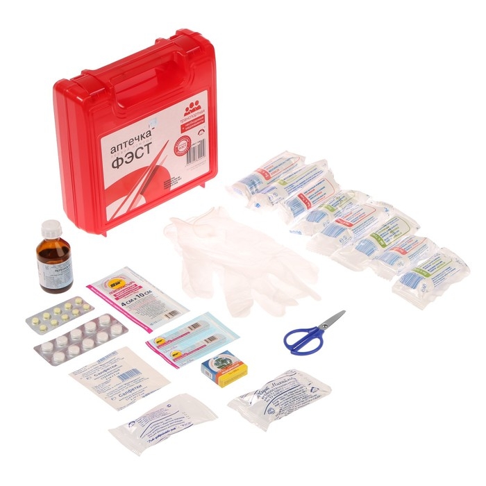 Аптечка первой помощи транспортная Аптечка первой помощи транспортная "ФЭСТ", перечень №4