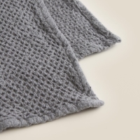 Полотенце SL HOME Linen, цвет серый 38х65см, лен 29%, хл 71%, 215 гр/м2