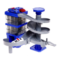 Парковка &laquo;Полицейский участок&raquo;, с 2 машинками, свет и звук