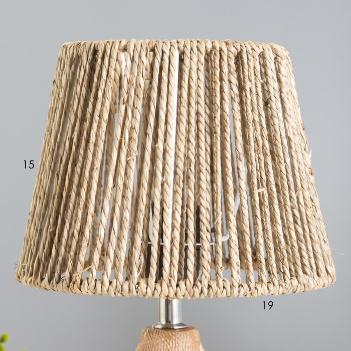 Настольная лампа Настольная лампа "Арбрески" E27 40Вт светлое дерево 20х20х33 см RISALUX