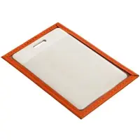 Чехол для пропуска Shall, оранжевый Чехол для пропуска Shall, оранжевый