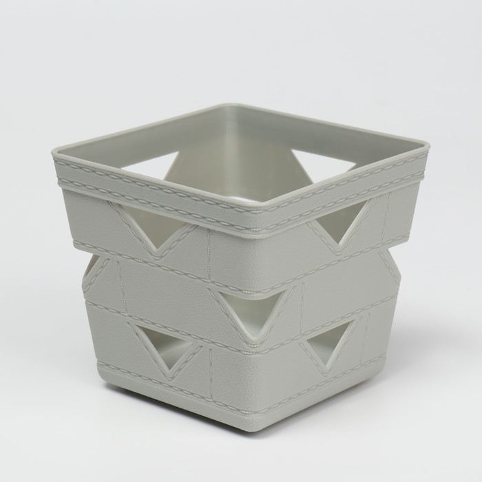 Органайзер для хранения косметических принадлежностей, 10 &times; 10 &times; 9 см, цвет МИКС