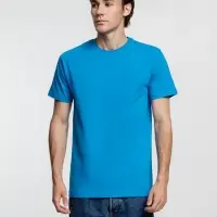 Футболка унисекс T-Bolka 160, бирюзовая, размер XL