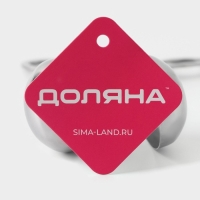 Форма для фрикаделек Доляна, 18×8×4,9 см, нержавеющая сталь, цвет серебристый Форма для фрикаделек Доляна, 18×8×4,9 см, нержавеющая сталь, цвет серебристый