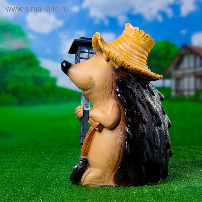 Садовый фонарь Садовый фонарь "Ежик с фонарем" 43см