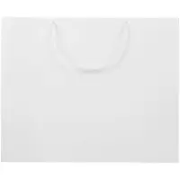 Пакет бумажный с ламинацией Lami Tote L, белый