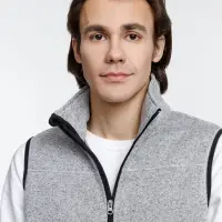 Жилет унисекс Gotland, серый, размер M Жилет унисекс Gotland, серый, размер M