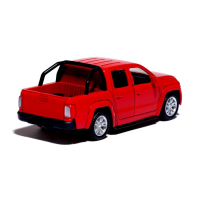 Машина металлическая &laquo;Тундра&raquo;, открываются двери, 1:32, инерция, цвет красный