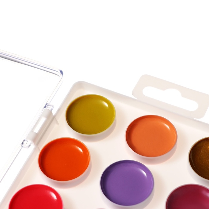 Акварель 18 цветов ErichKrause Safari Neon+Pastel+Pearl с европодвесом Акварель 18 цветов ErichKrause Safari Neon+Pastel+Pearl с европодвесом