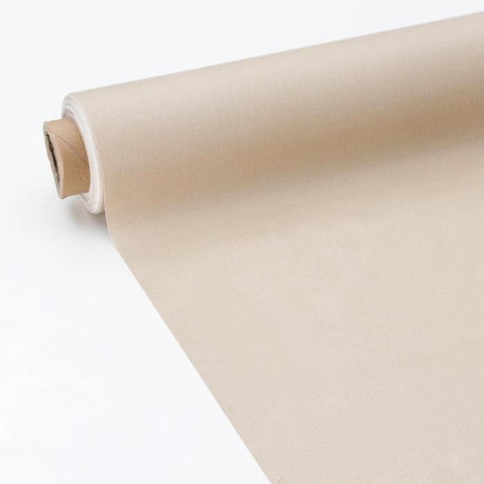 Клеёнка на стол &laquo;Рамен&raquo;, на тканевой основе, ширина 137 см, рулон 20 м, толщина 0,25 мм, цвет голубой