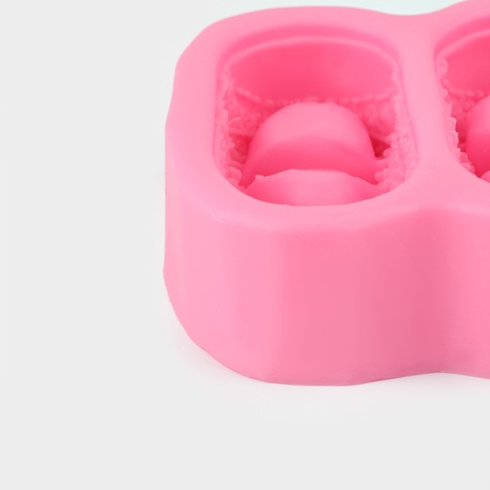 Молд Доляна &laquo;Башмачки&raquo;, силикон, 7&times;6,5 см, цвет МИКС