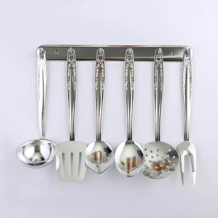 Набор кухонный &laquo;Родник&raquo;, d=35 см, h=30 см, 6 предметов