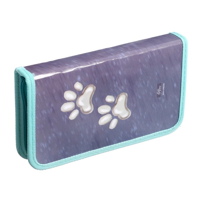 Пенал 1 секция, 115 х 205 мм, с наполнением 16 предметов, Calligrata Пенал 1 секция, 115 х 205 мм, с наполнением 16 предметов, Calligrata "Котики" ламинированный картон, 30П26/set