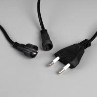 Гирлянда &laquo;Звёздное небо&raquo; 1 &times; 5 м роса, IP44, УМС, серебристая нить, 300 LED, свечение белое