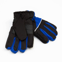 Перчатки зимние детские MINAKU, цв.синий/чёрный, р-р 16 (18 см) Перчатки зимние детские MINAKU, цв.синий/чёрный, р-р 16 (18 см)