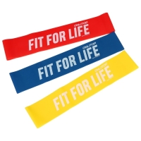 Набор ONLITOP «Сейчас доем»: массажный мяч, фитнес-резинки 3 шт. Набор ONLITOP «Сейчас доем»: массажный мяч, фитнес-резинки 3 шт.