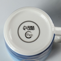 Кружка керамическая &laquo;Море&raquo;, 350 мл, цвет голубой