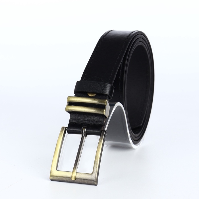 Ремень женский, ширина 2,5 см, пряжка металл, цвет чёрный Ремень женский, ширина 2,5 см, пряжка металл, цвет чёрный