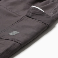 Брюки утеплённые для девочек, цвет серый, рост 140 см