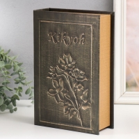 Сейф-книга дерево кожзам "Цветение" 27х18х7 см Сейф-книга дерево кожзам "Цветение" 27х18х7 см