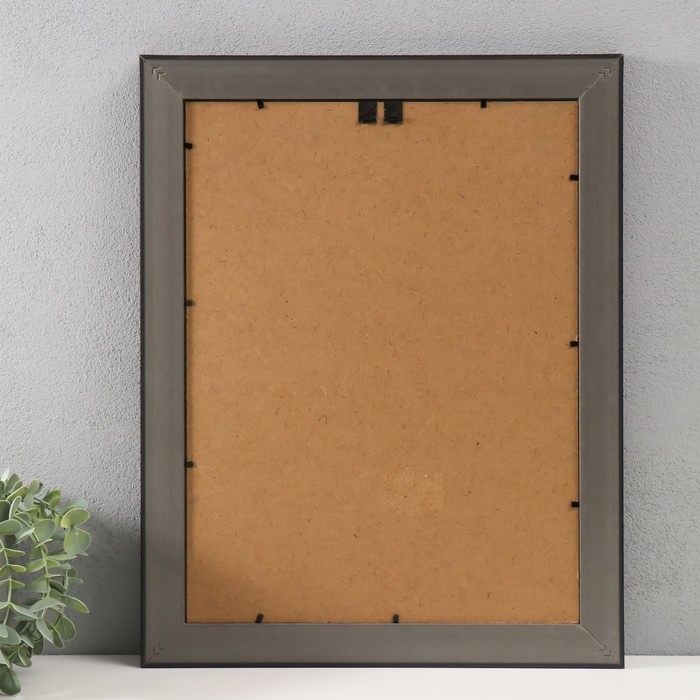 Фоторамка пластик 30х40 см "Греция" коричневая с золотом 37х47 см