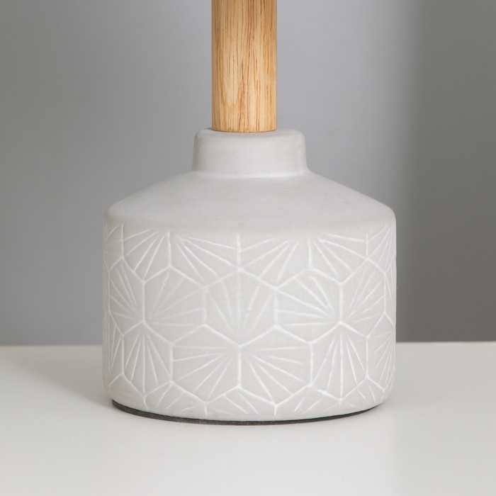 Лампа настольная 21193/1 E14 40Вт серый 20х20х30 см