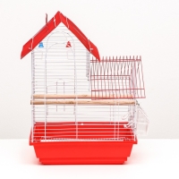 Клетка для птиц укомплектованная Bd-2/5h, 34 х 27 х 47 см, красная Клетка для птиц укомплектованная Bd-2/5h, 34 х 27 х 47 см, красная