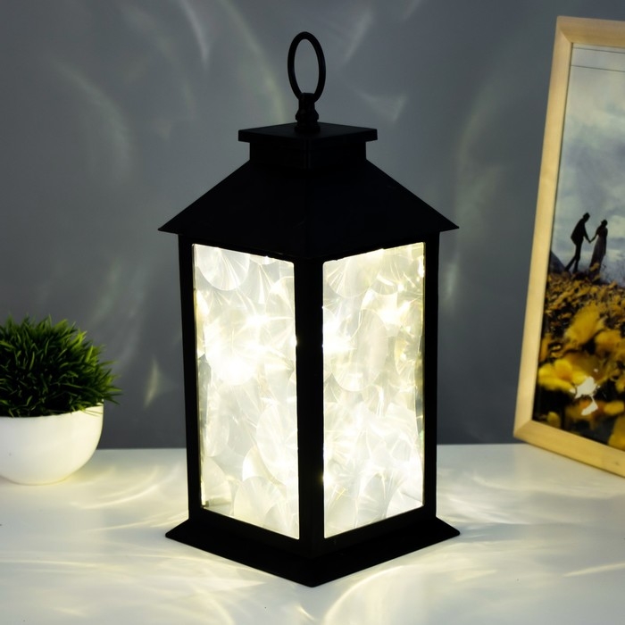 Ночник 48130 LED батарейки 3хААА черный 14х14х34 см RISALUX Ночник 48130 LED батарейки 3хААА черный 14х14х34 см RISALUX