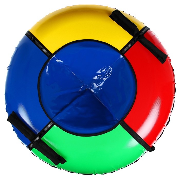 Тюбинг-ватрушка Winter Star, диаметр чехла 120 см, цвета МИКС Тюбинг-ватрушка Winter Star, диаметр чехла 120 см, цвета МИКС