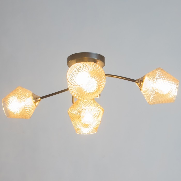 Люстра Люстра "Изота" 5хE27 40Вт черный 75х34х30 см BayerLux