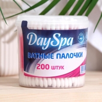 Ватные Day Spa палочки в стакане роз. 200 шт Ватные Day Spa палочки в стакане роз. 200 шт