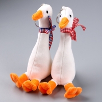 Мягкая игрушка &laquo;Гусёнок&raquo;, на брелоке, цвета МИКС