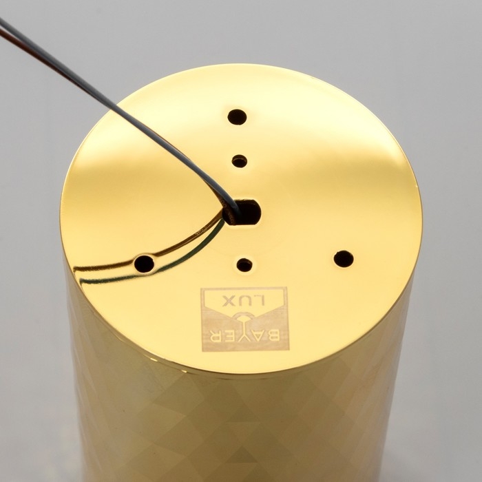 Светильник Светильник "Андри" GU10 золото 7,5х7,5х13 см