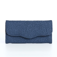 Кошелёк женский на магните, цвет синий Кошелёк женский на магните, цвет синий