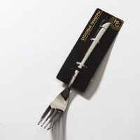 Вилка столовая из нержавеющей стали Magistro &laquo;Виконт&raquo;, h=20,6 см, цвет серебряный