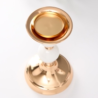 Подсвечник металл на 1 свечу d=5,8 см "Тулуза" 11,5х11,5х20 см Подсвечник металл на 1 свечу d=5,8 см "Тулуза" 11,5х11,5х20 см