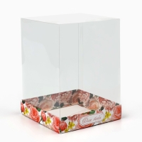 Коробка для кондитерских изделий &laquo;Нежность&raquo;, 15 х 15 х 20 см