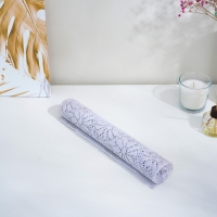 Коврик противоскользящий Доляна «Цветы», 30×100 см, цвет белый Коврик противоскользящий Доляна «Цветы», 30×100 см, цвет белый