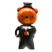 Шар фольгированный 45" «Медведь-жених» Шар фольгированный 45" «Медведь-жених»