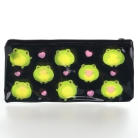 Пенал школьный мягкий плоский 9,5 х 20,5 ПВХ &laquo;1 сентября: Пупсики&raquo; МИКС