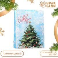 Новый год. Пакет ламинированный &laquo;Ёлочка&raquo;, XXL 61 х 46 х 20 см.