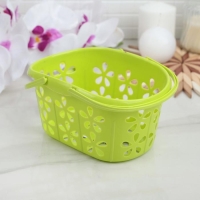 Корзина для хранения с ручками &laquo;Полянка&raquo;, 20&times;13,5&times;10 см, цвет МИКС