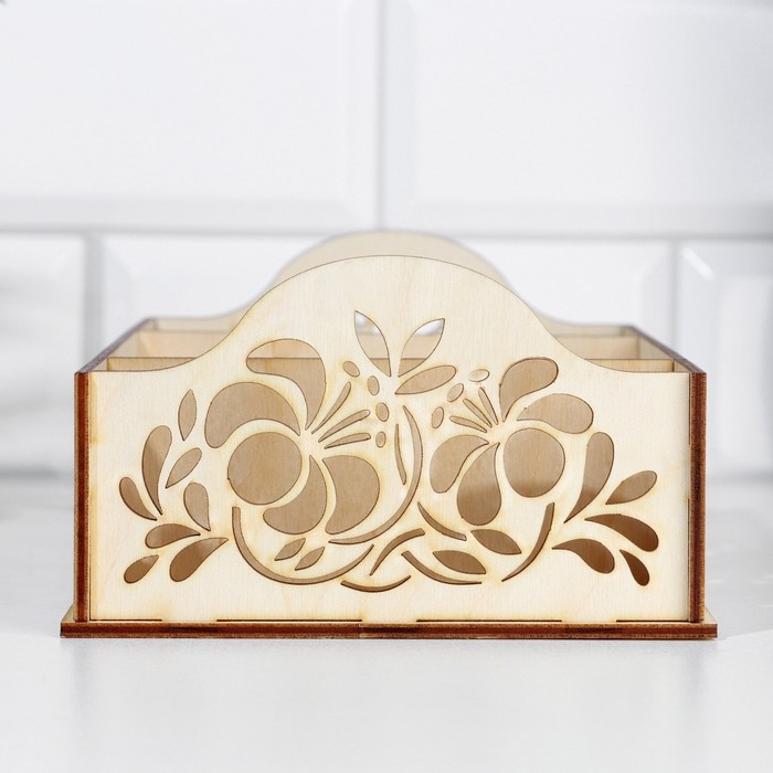 Коробочка под специи Коробочка под специи "Цветы", 25х13х7,5см