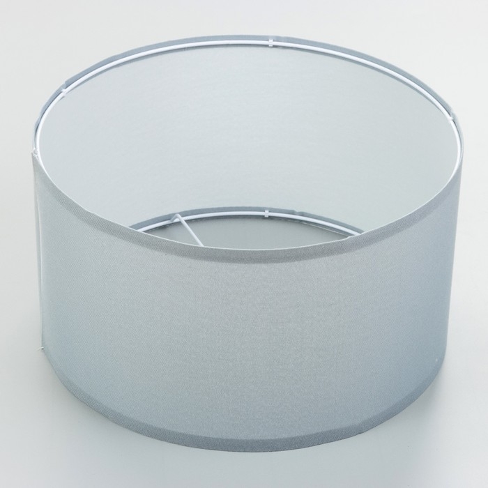 Абажур для торшера Абажур для торшера "Классика" Е27 серый 40х40х22см