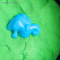 Космический песок зелёный, 0,5 кг