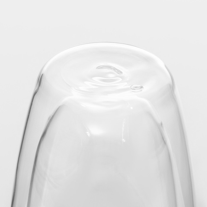 Стакан стеклянный с двойными стенками Magistro &laquo;Поль&raquo;, 450 мл